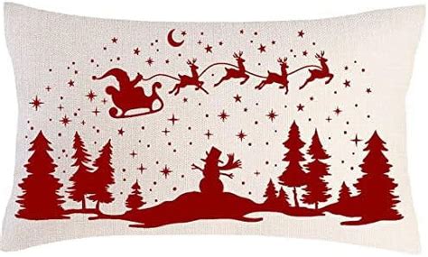 12x20 pillow cover|christmas lumbar pillow covers 12x20.